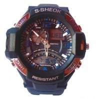 RELOJ DEPORTIVO - RESISTENTE AL AGUA - CRONOMETRO - LUZ LED - ALARMA